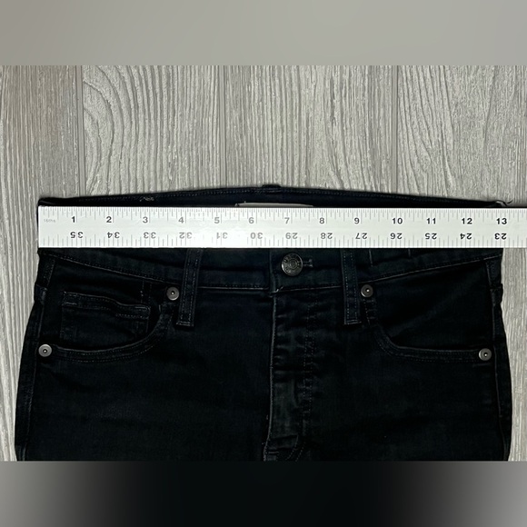 Madewell 9” High Rise Skinny Black Jeans Size 26 - Picture 7 of 10